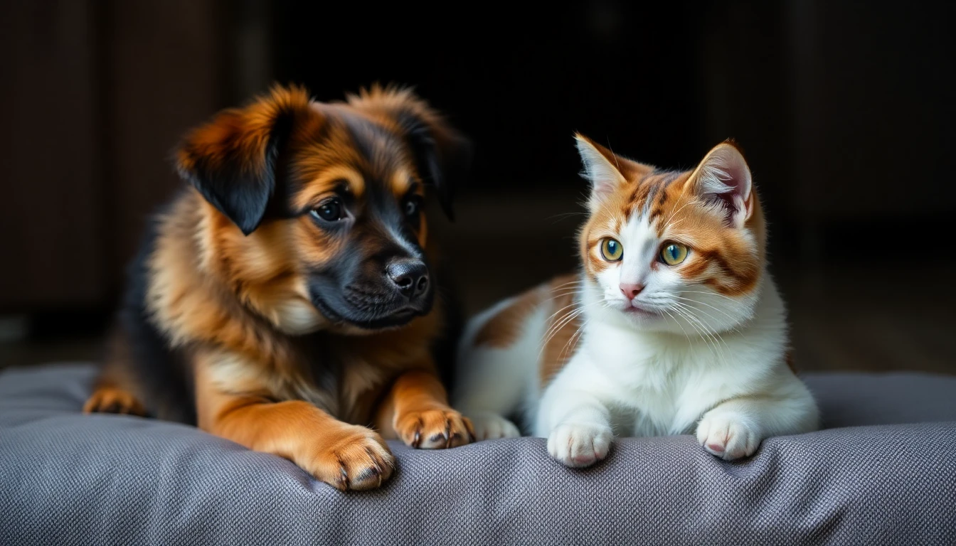 dog and cat